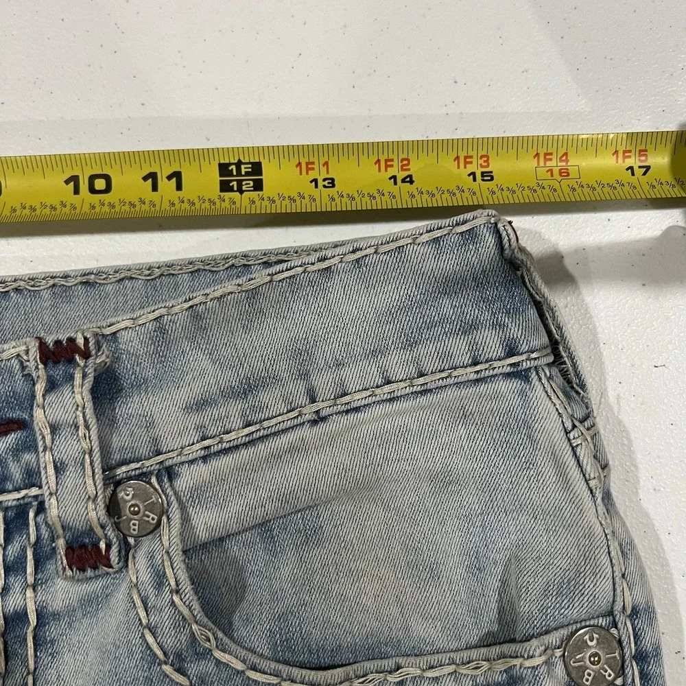 True Religion Men's Ricky Relaxed Straight Jeans Sz 30